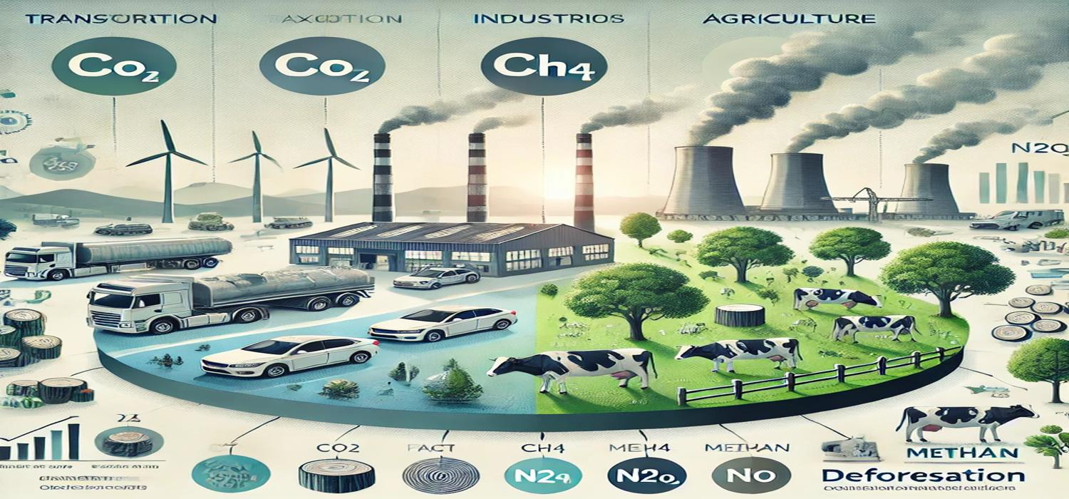 What are greenhouse gases?