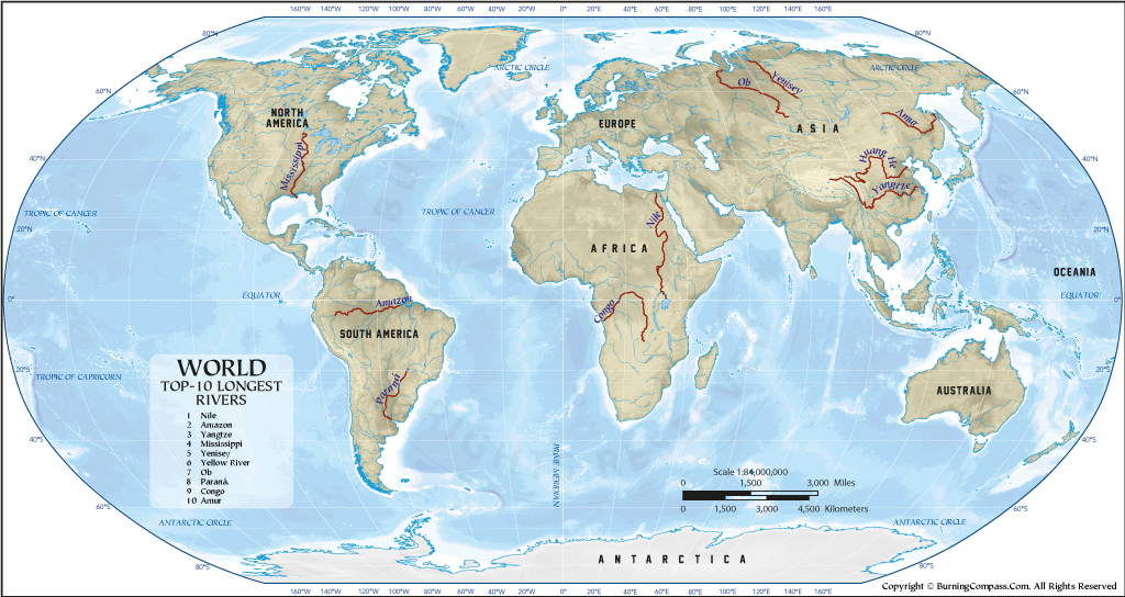 sepik river world map